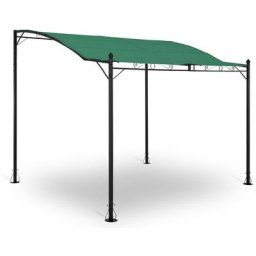 Uniprodo - Tonnelle De Jardin Terrasse Pergola Tente Pavillon Réception Toile Vert 2,6x3m - Vert