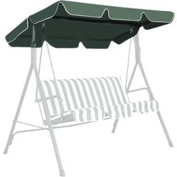 Relax4life - Toit de Rechange pour Balancelle, Toit de Balançoire Toile Épaisse à 160G/M2