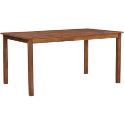 Table de jardin 150x90x74 cm Bois d'acacia massif Vidaxl n/a