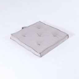 Coussin de chaise de jardin couleur pierre Taille 42x42x5cm Résistant à l'eau