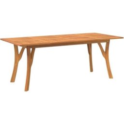 Table de jardin 200x90x75 cm Bois d'acacia solide Vidaxl n/a