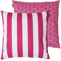 Coussins d'assise, Lot de 2, 43cm x 43cm, Coussins de Siège, Résistant à l'eau, Coussins