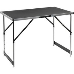 HI - Table pliable 100 x 60 x 94 cm Aluminium n/a