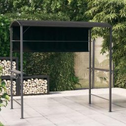 Tonnelle de Jardin Tente de réception - Rapide à Installer avec toit 220x110x200 cm Anthracite