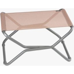 Repose pieds de jardin pliable Lafuma Mobilier next - Canyon Tube Titane