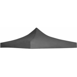 Toit de tente de réception Rapide à Installer Tonnelle Tente Pavillon - 3 x 3 m Anthracite BV674635