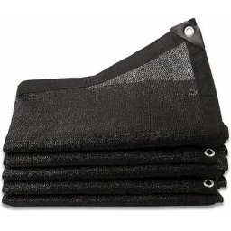 Filet D'Ombrage 8 Broches Ombrage 80% Renforce éPaissir Voile Ombrage, Serres Filet Coupe-Vent avec