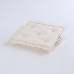 Coussin de chaise de jardin beige Taille 42x42x5cm Résistant à l'eau