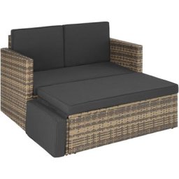Canapé de jardin corfou modulable - table de jardin, mobilier de jardin, fauteuil de jardin