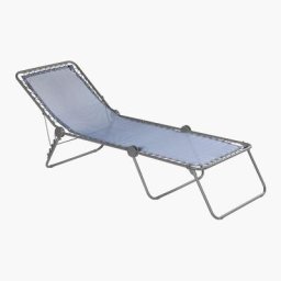Bain de soleil pliable Lafuma Mobilier siesta l - Ocean Ii Tube Titane