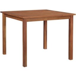 Table de jardin 85x85x74 cm Bois d'acacia massif Vidaxl n/a