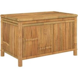 Boîte de rangement de jardin 90x52x55 cm Bambou vidaXL - N/A