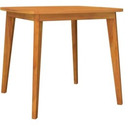 Table de jardin 85x85x75 cm Bois d'acacia solide Vidaxl n/a
