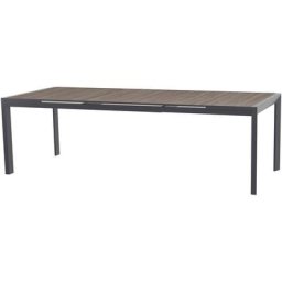 Table de jardin extensible Évasion Seigle & Graphite - Hespéride - Seigle / graphite