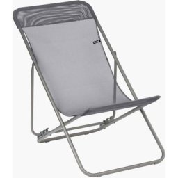 Transat de jardin pliable Lafuma Mobilier TRANSATUBE2 - Silex Tube Basalte