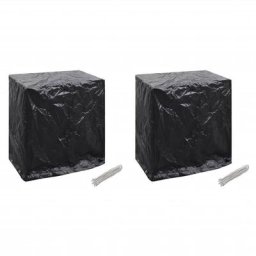 Housses de salon de jardin 2pcs Table de ping-pong 160x55x182cm Vidaxl n/a