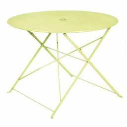 Bellagio - Table de jardin pliante - 4 places - Vert Pomme - vert amande