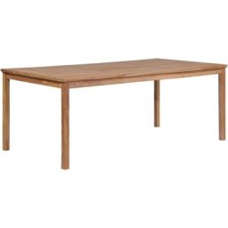 Table de jardin 200x100x77 cm Bois de teck solide Vidaxl n/a