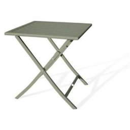 Table de jardin pliante carré de couleur vert pour 2 personnes - Dcb Garden