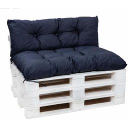 Coussins pour palettes, Assise 120 x 50 et Dossier 120 x 50cm, coussins canapé / coussin palette