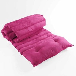 Coussin bain de soleil Pacifique framboise 60x180 cm - Violet