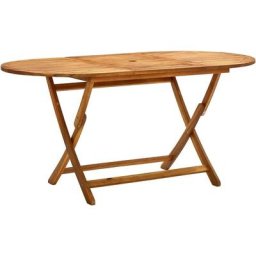 Table de jardin pliable 160x85x75 cm Bois d'acacia massif Vidaxl n/a