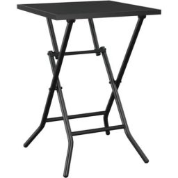 Table de jardin pliable anthracite 50x50x72 cm maille d'acier Vidaxl n/a