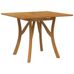 Table de jardin 85x85x75 cm Bois d'acacia solide vidaXL - N/A