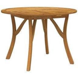 Vidaxl - Table de jardin ø 110 cm Bois d'acacia solide n/a