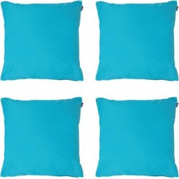 Coussins d'assise, Lot de 4, 43cm x 43cm, Coussins de Siège, Résistant à l'eau, Coussins