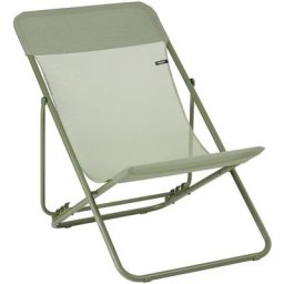 Transat de jardin pliable Lafuma Mobilier maxi transat colorblock - Moss Tube Moss