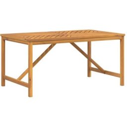 Table à manger de jardin 150x90x74 cm bois d'acacia solide Vidaxl n/a