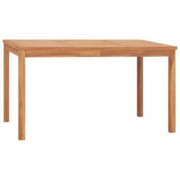 Table à manger de jardin 140x80x77 cm Bois de teck solide Vidaxl n/a