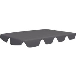 Vidaxl - Toit rechange balançoire Anthracite 188/168x110/145 cm Anthracite