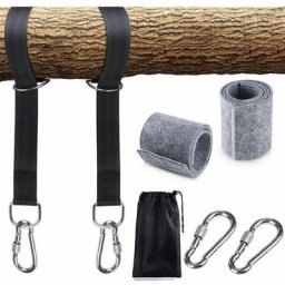 Arbre Swing Sangles Accessoire de Balançoire,1 paire Fixation pour Balançoire Sangles de Hamac avec