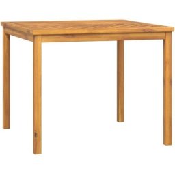 Table à manger de jardin 90x90x74 cm bois d'acacia solide Vidaxl n/a