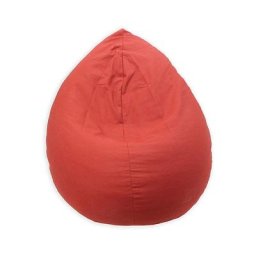 Housse de pouf poire Rojo Acomoda Textil