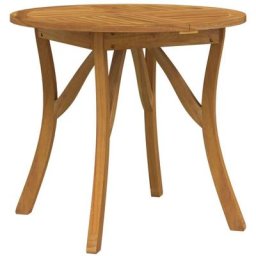 Table de jardin ø 85 cm Bois d'acacia solide Vidaxl n/a