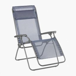 Lafuma Mobilier - Fauteuil relax de jardin pliable r clip - Ocean Ii Tube Titane