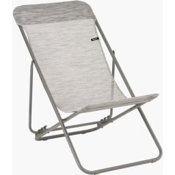 Transat de jardin pliable Lafuma Mobilier TRANSATUBE2 - Brume (Grey)Tube Titane