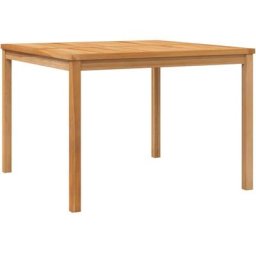 Table à manger de jardin 110x110x77 cm Bois de teck solide Vidaxl n/a