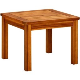 Vidaxl - Table basse de jardin 45x45x36 cm Bois solide d'acacia n/a
