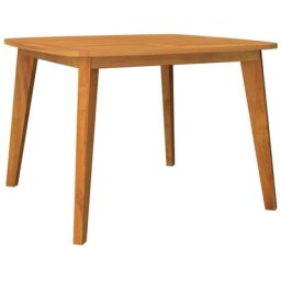 Table de jardin 110x110x75 cm Bois d'acacia solide Vidaxl n/a