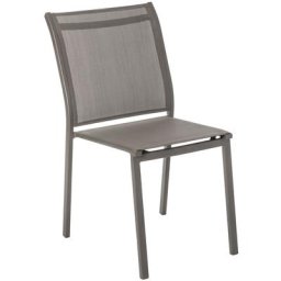 Chaise essentia empilable wenge tonka - Hespéride - Wengé / tonka