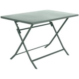 Table pliante rectangulaire Greensboro - 4 Places - Longueur 110 Largeur 70 Hauteur 71cm - Vert
