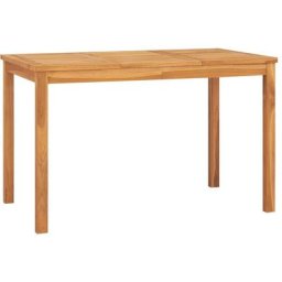 Table à manger de jardin 120x70x77 cm Bois de teck solide Vidaxl n/a