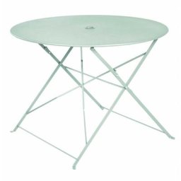 Bellagio - Table de jardin pliante - 4 places - Vert Menthe - gris anthracite