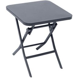 Hesperide - Table d'appoint pliante 40x40 Greensboro graphite Hespéride - Graphite - Graphite