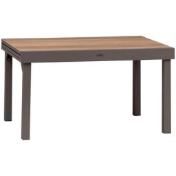 Table de jardin extensible Piazza Houblon & Tonka 10 places - Hespéride - Houblon / tonka
