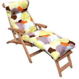 Coussin bain de soleil ronds multicolores